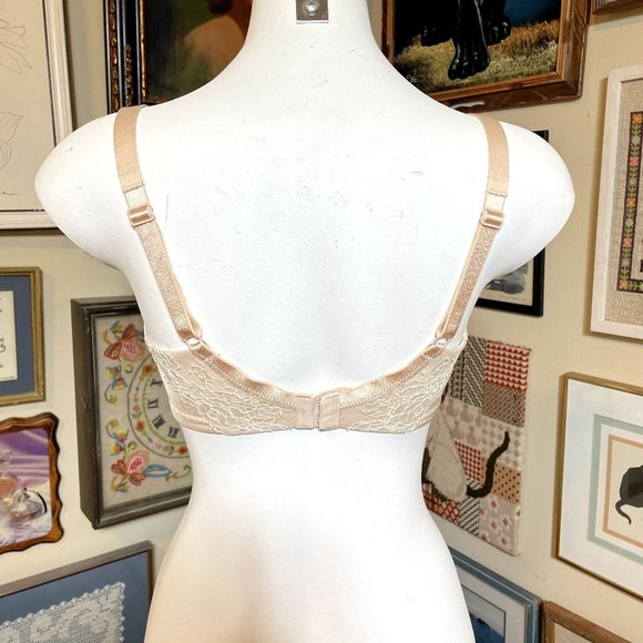Wacoal Beige Opulence Contour Lightly Padded Underwire Bra 853112 - Picture 4 of 9